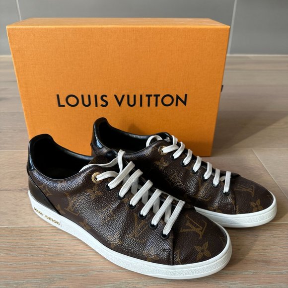 Louis Vuitton Frontrow Monogram Canvas Sneaker Size 37.5 - Picture 3 of 13